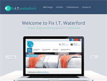 Tablet Screenshot of fixitwaterford.com